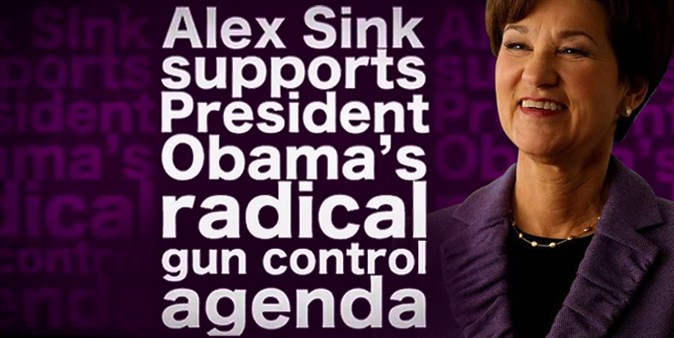 Alex Sink Supports Gun Control Agenda