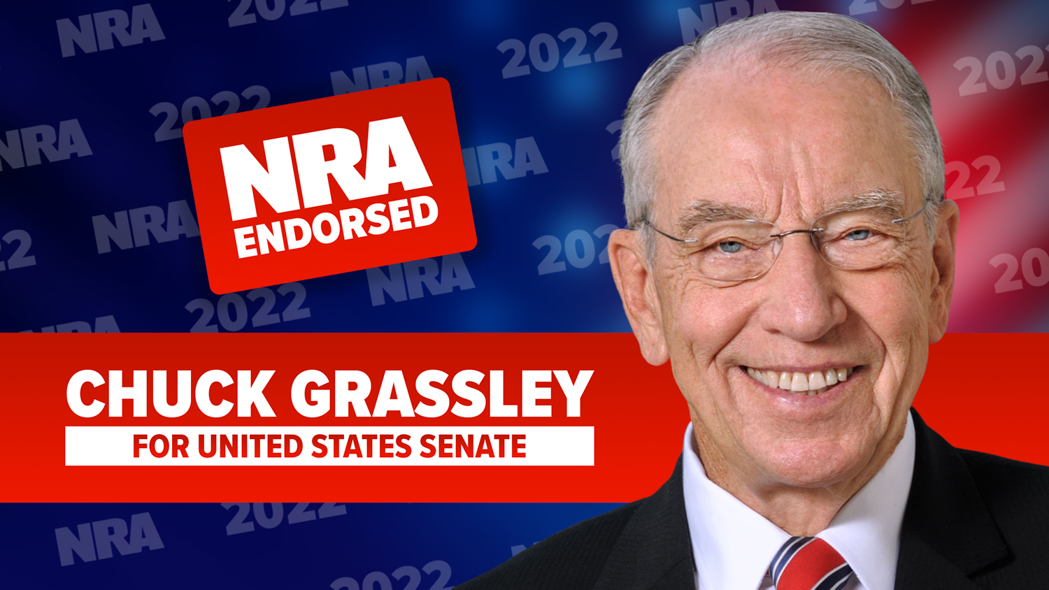 NRAPVF Vote Freedom First. Vote Chuck Grassley for U.S. Senate!