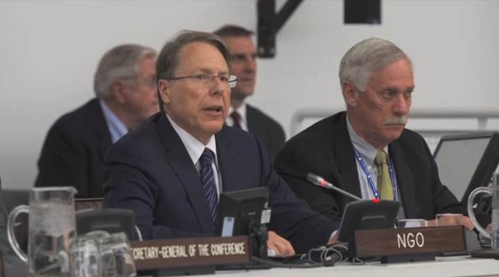 Wayne LaPierre Fights for the Second Amendment Before the United Nations
