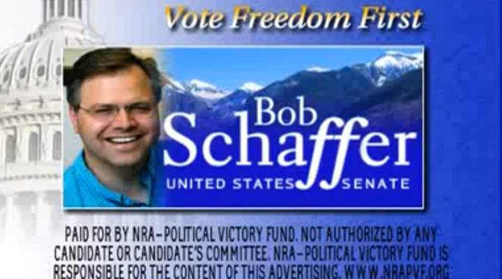 CO — Vote Bob Schaffer for U.S. Senate