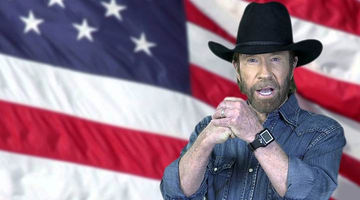 National Rifle Association's Freedom Action Foundation Presents  Chuck Norris’ Top Ten Reasons to Register to Vote
