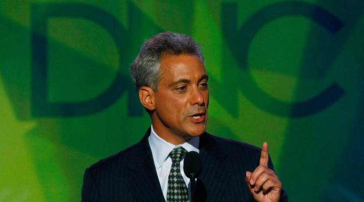 Anti-Gun Rahm Emanuel’s Yard Sign Warns Burglars That He Has Armed Secret Service