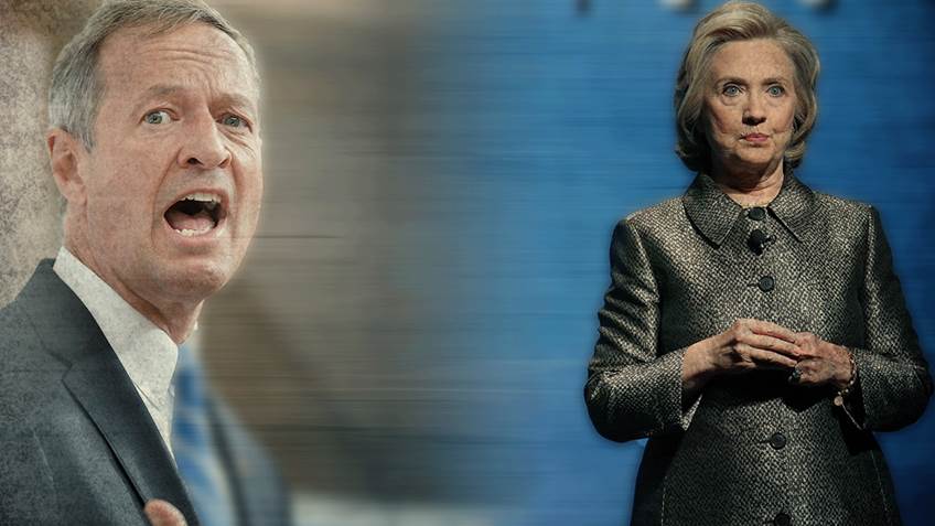 Clinton, O’Malley Say Americans Are Their Enemies