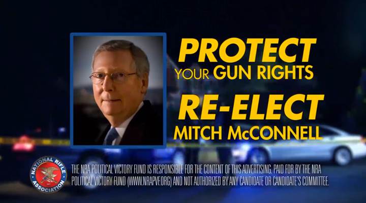 Your Right to Self Defense Depends on Your Vote- Reelect Mitch McConnell in Kentucky!
