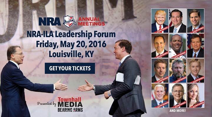 Get Your Tickets to the 2016 NRA-ILA Leadership Forum!