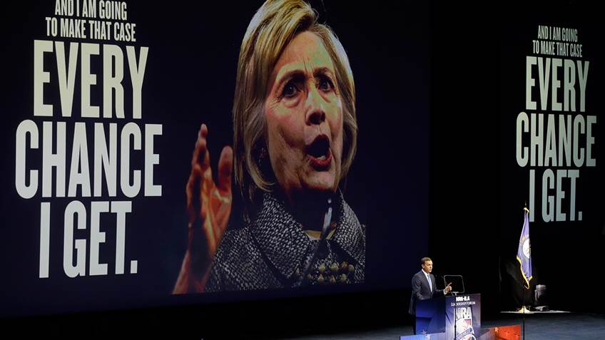 NRA Response to Gun Control Lobby's Endorsement of Hillary Clinton