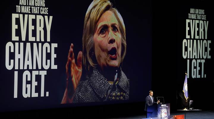 NRA Response to Gun Control Lobby's Endorsement of Hillary Clinton