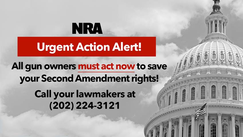 Act Now to Save the Second Amendment—Contact Your U.S. Senators Today