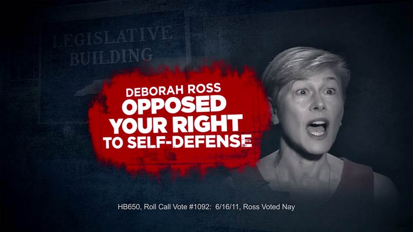 NRA Launches TV Ad Buy in North Carolina Senate Race