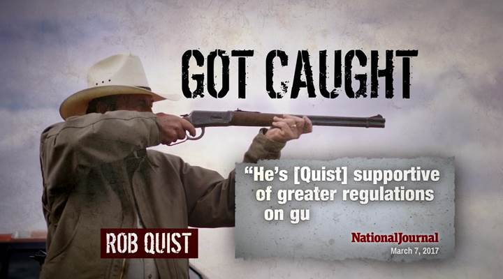 Rob Quist Supports Gun Control