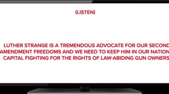 VoteLuther Strange for U.S. Senate