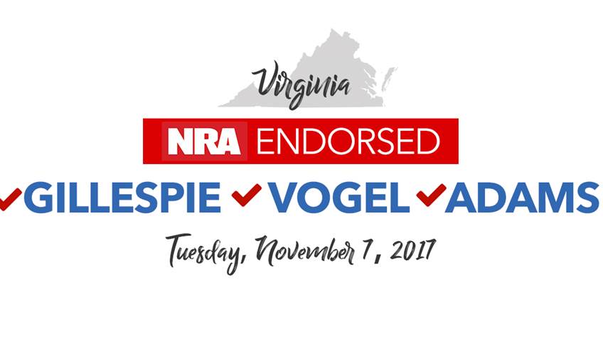 NRA Backs Gillespie in Virginia Governor’s Race