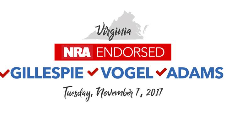 NRA Backs Gillespie in Virginia Governor’s Race
