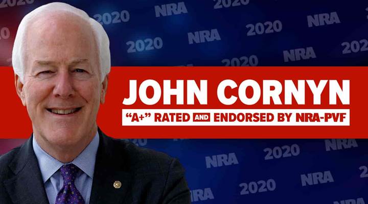 Vote Freedom First. Vote Cornyn for U.S. Senate!