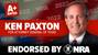 NRA Endorses Texas Attorney General Ken Paxton