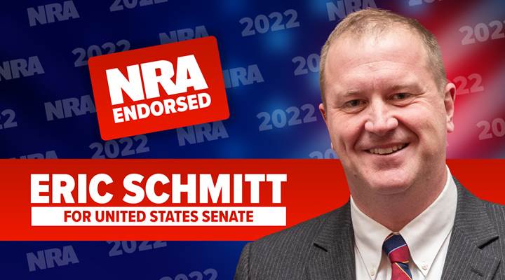 Vote Freedom First. Vote Eric Schmitt For U.S. Senate!