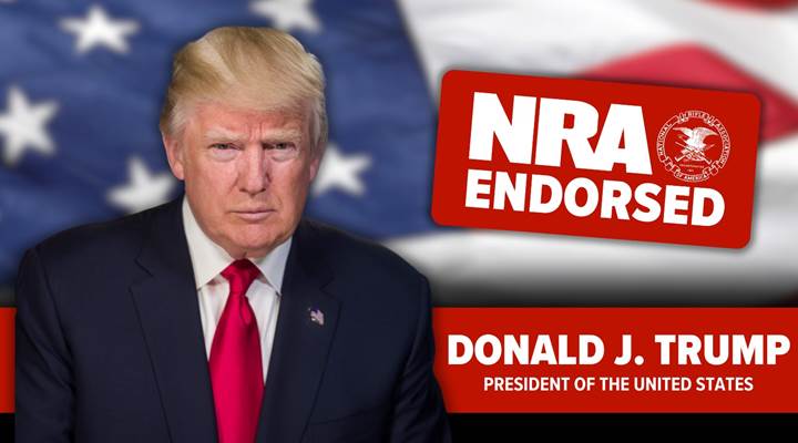 NRA’s Political Victory Fund Endorses President Donald J. Trump