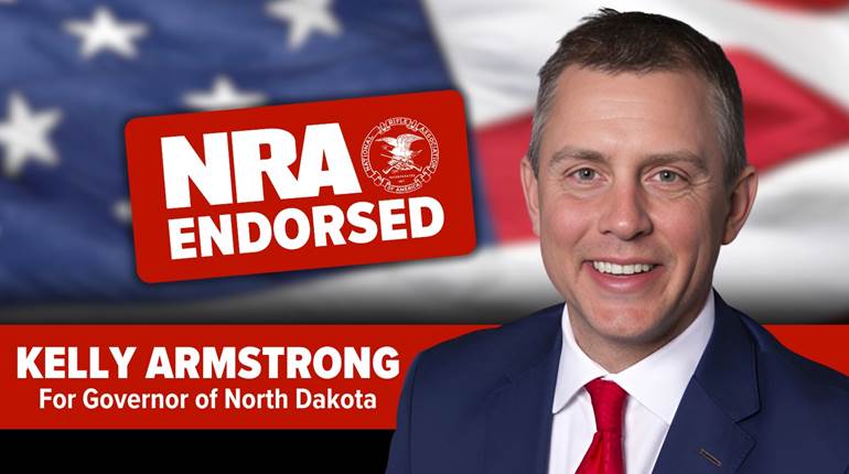 NRA-PVF | NRA’s Political Victory Fund Endorses Kelly Armstrong in the North Dakota Gubernatorial Primary